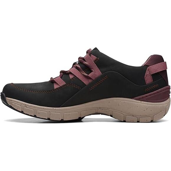 NWT Clarks Men's Wave Range Black Combi Shoes -SIZE 9 M - Picture 4 of 4